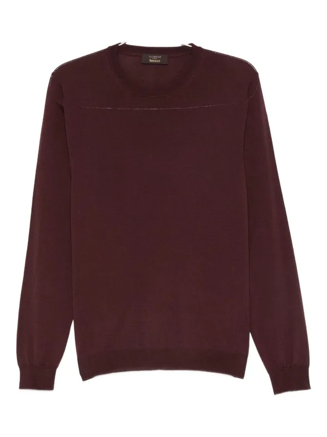 Zanone 810234 maglia marrone uomo