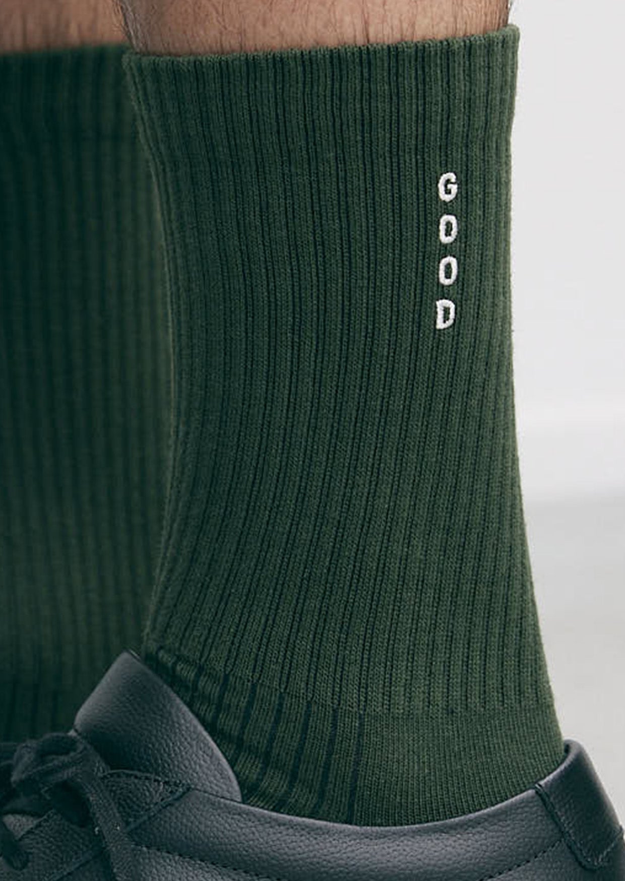 GOODPEOPLE Xoto XOTO calzini verde scuro cotone