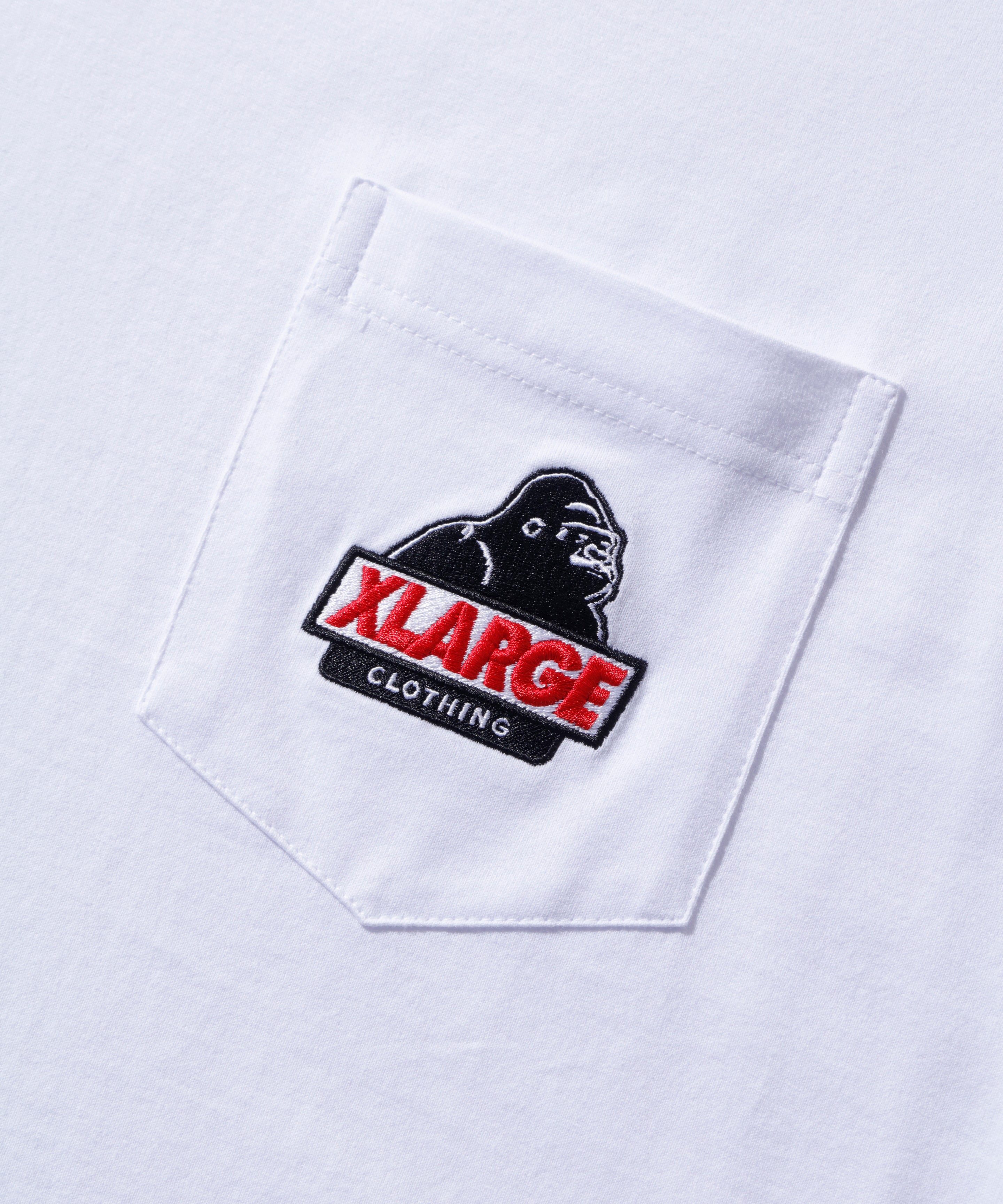 X-Large Slanted OG t-shirt tasca bianca cotone
