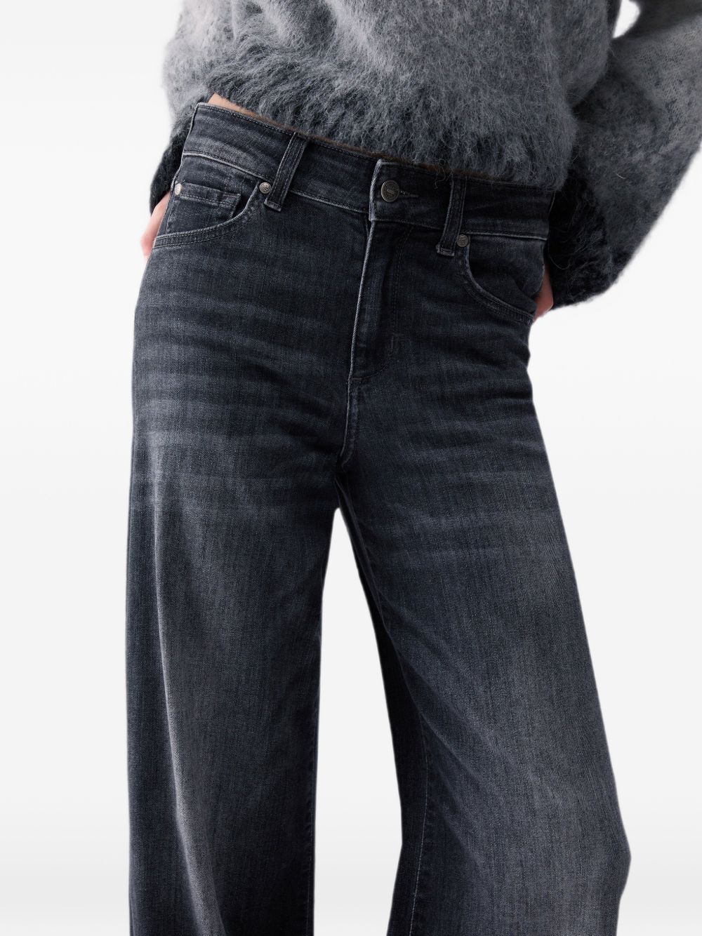 Liu Jo Blue Denim UF6068DS081 jeans donna nero