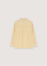 The New Society Alheli camicia donna giallo mimosa righe