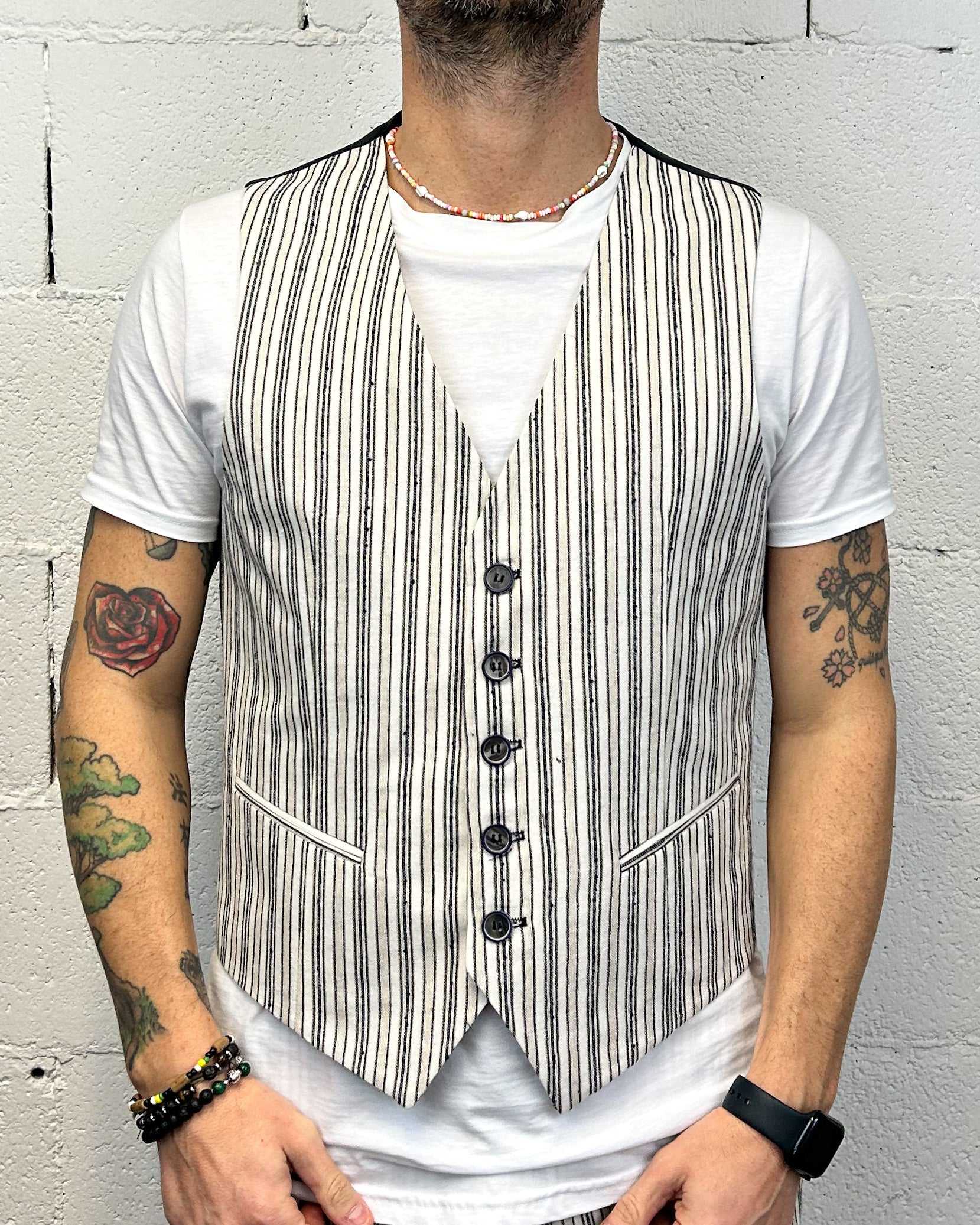 ONLYONE Over-D Fancy America gilet smanicato