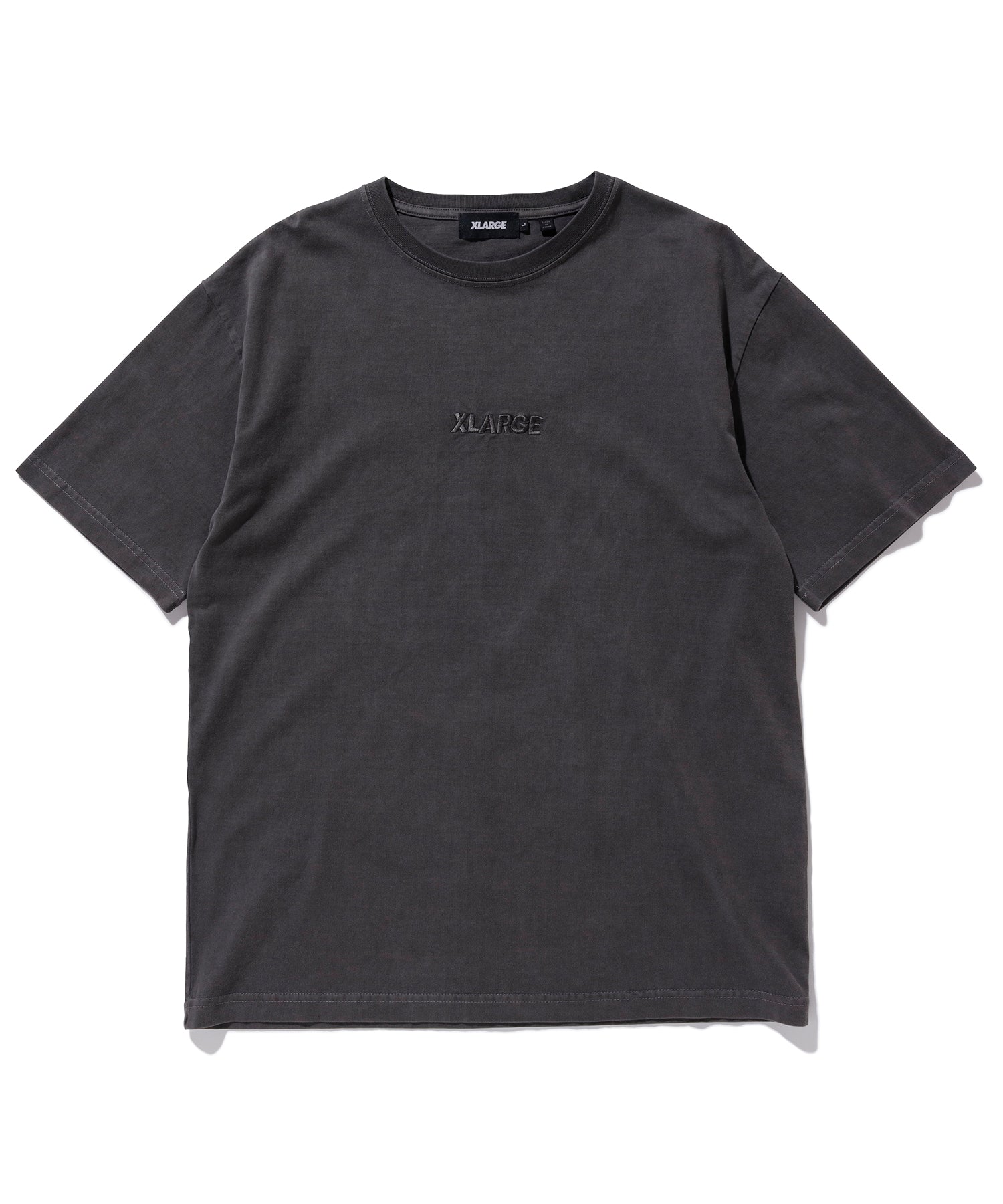 X-Large Standard Logo t-shirt pigment ricamo petto
