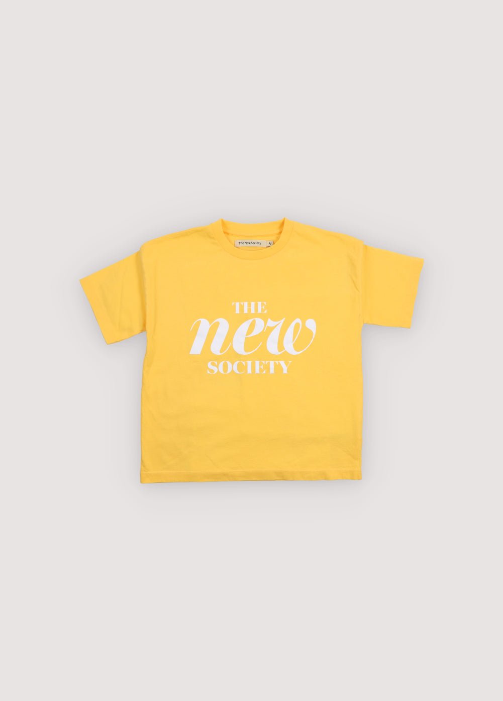 The New Society Maca t-shirt bimbi mimosa 6 anni cotone
