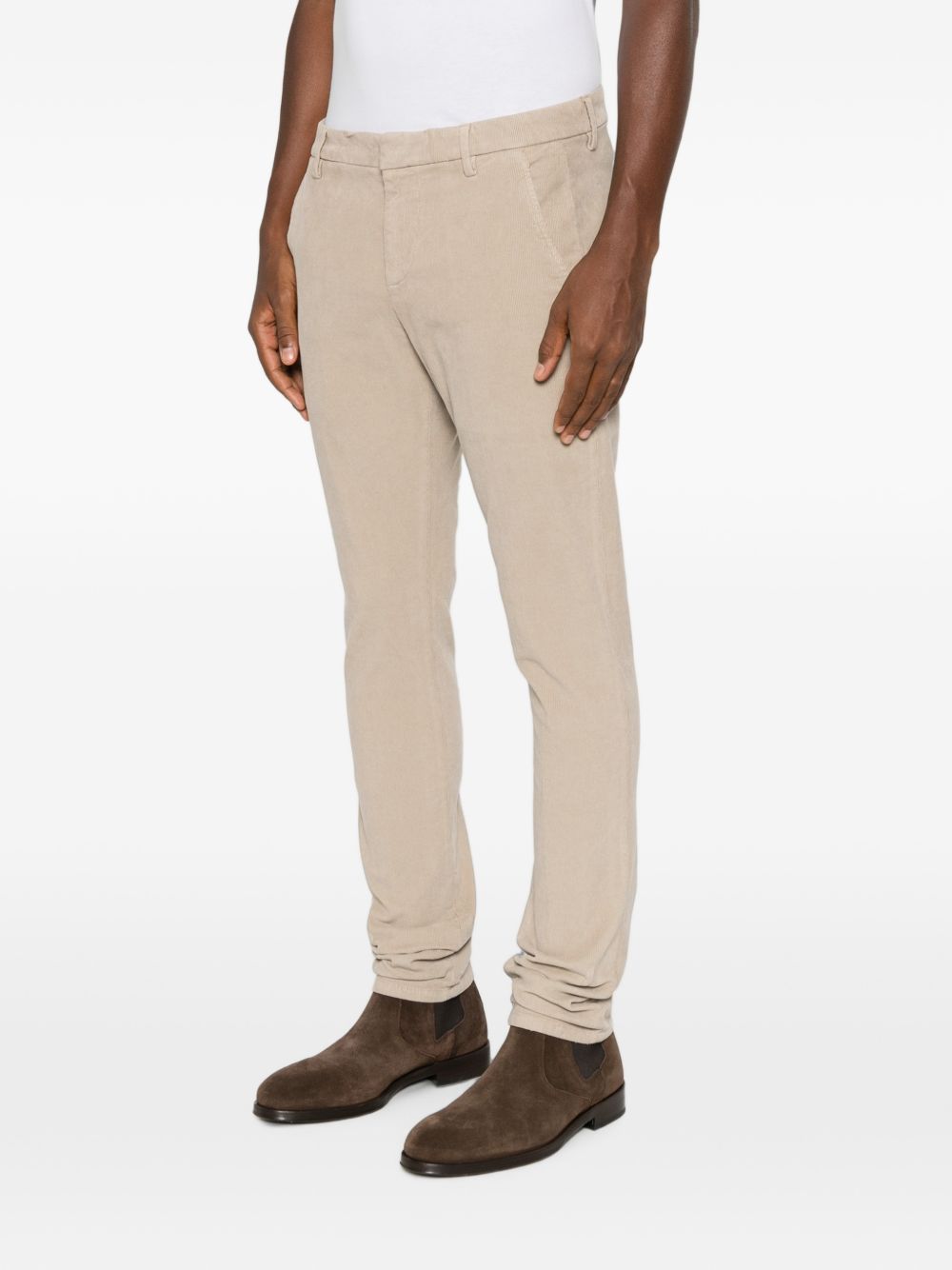 Dondup UP235 jeans uomo beige denim