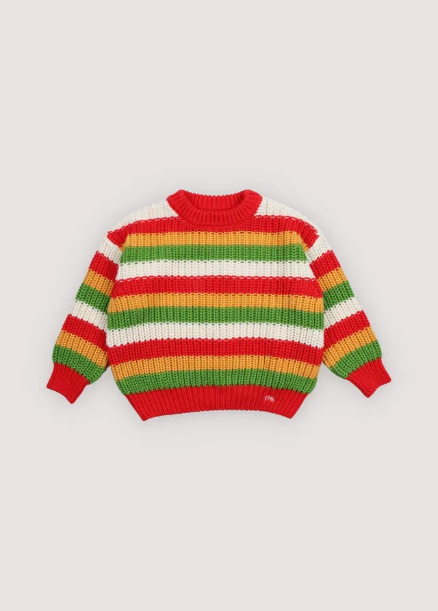 The New Society Lantana maglione 6 anni righe cotone