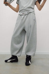 The New Society Mochi pantaloni jogging Grigio cotone