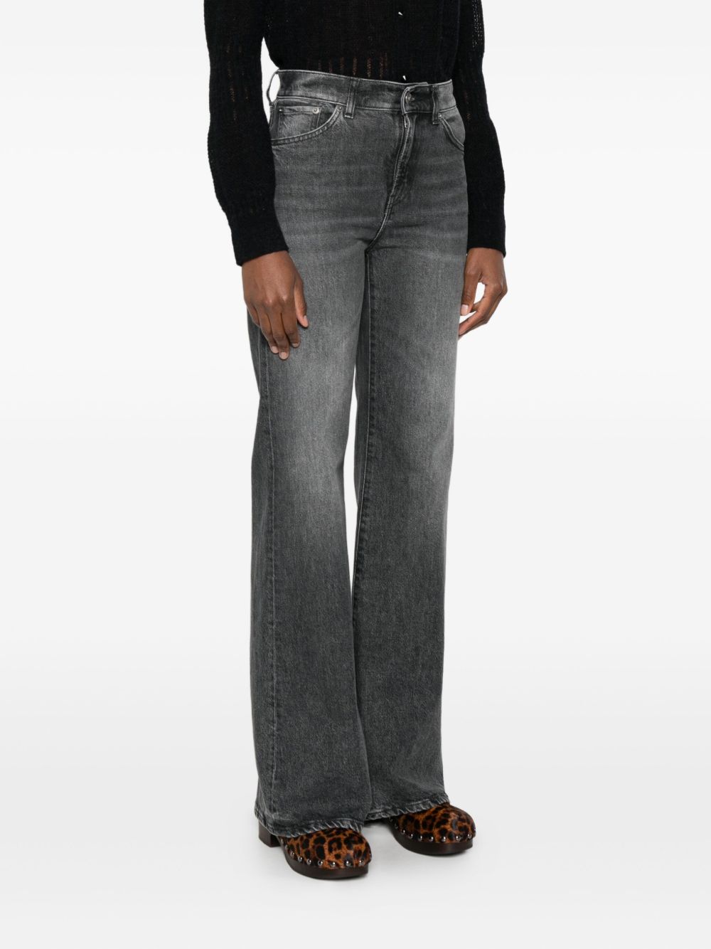 Dondup DP619DSE377D999 Jeans Donna Nero