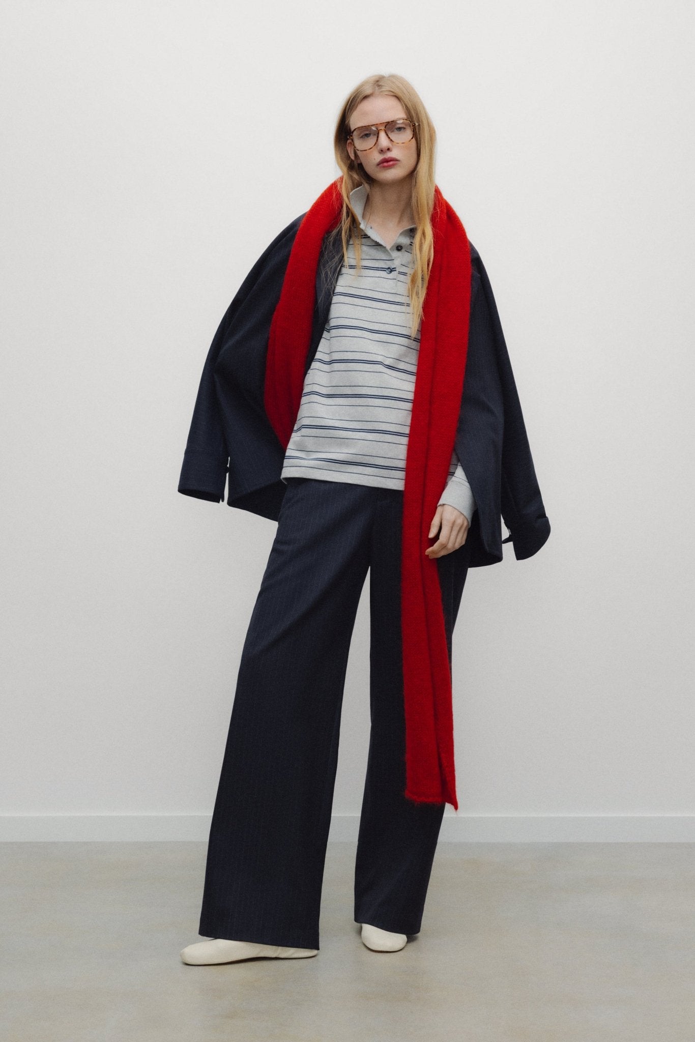 The New Society Ona polo donna righe cotone