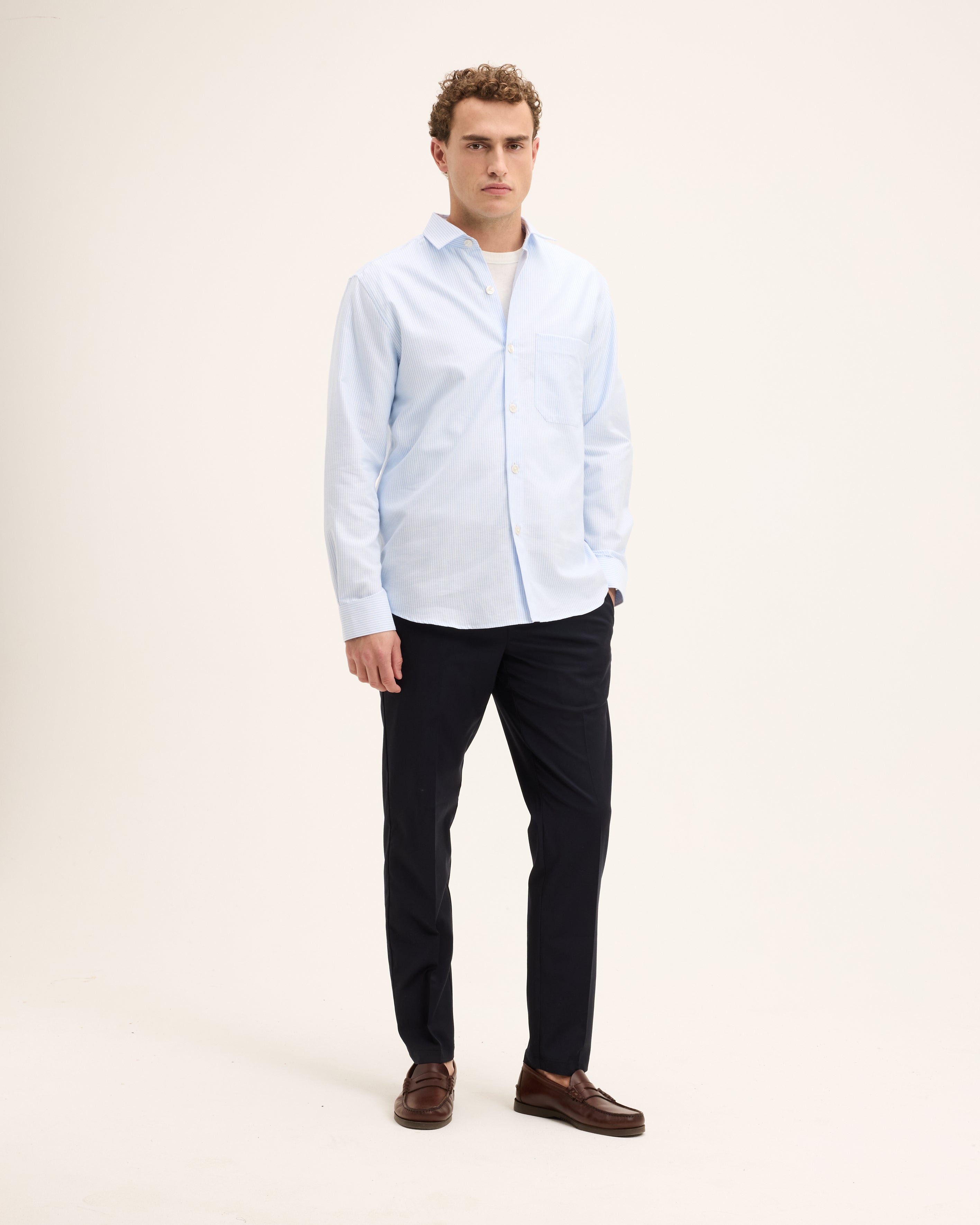 Goodpeople Sox camicia relaxed fit 2 pezzi cotone