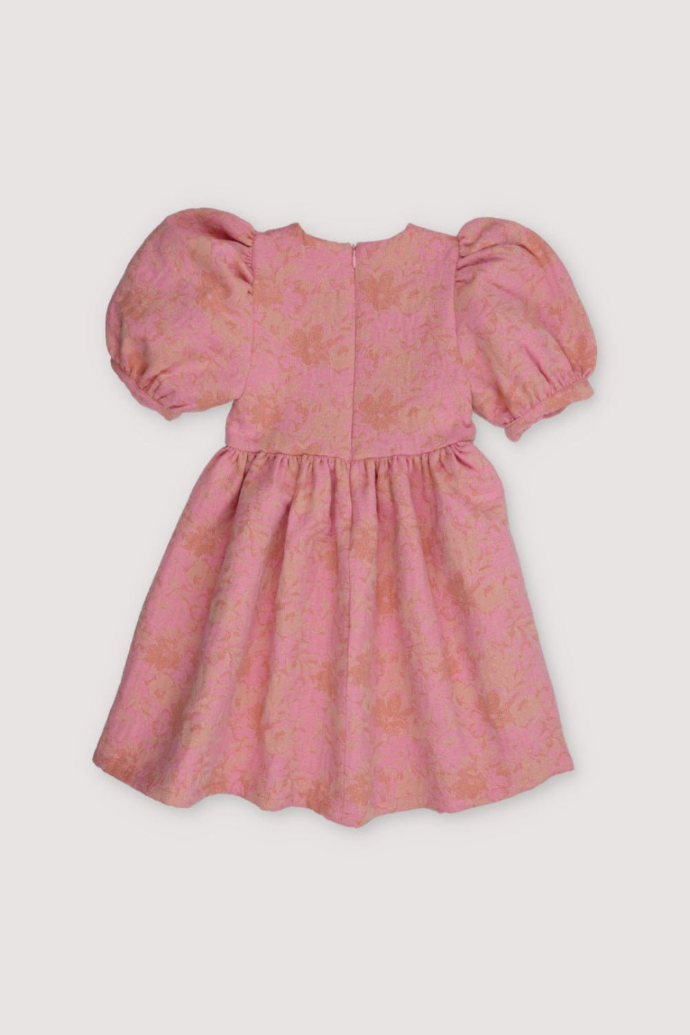 The New Society Artemisa vestito bambina ibisco cotone