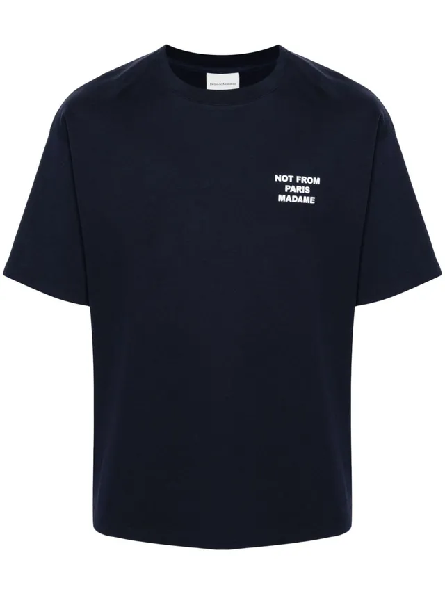 Drôle de Monsieur PERM-TS203 t-shirt blu navy