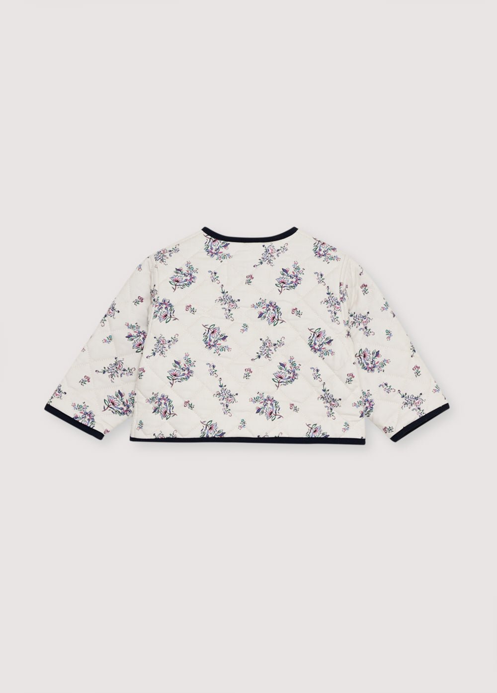 The New Society Emma Giacca Neonato Cotone Fiori 6M