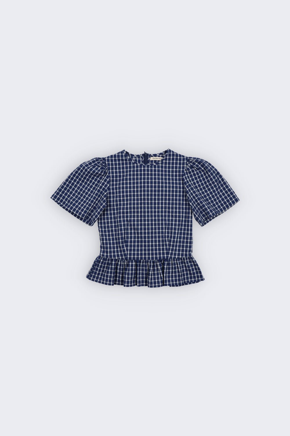 The New Society Jasmine Camicetta Bambina Vichy Cotone