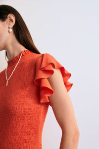 The New Society Katerina Vestito donna lungo chili jacquard