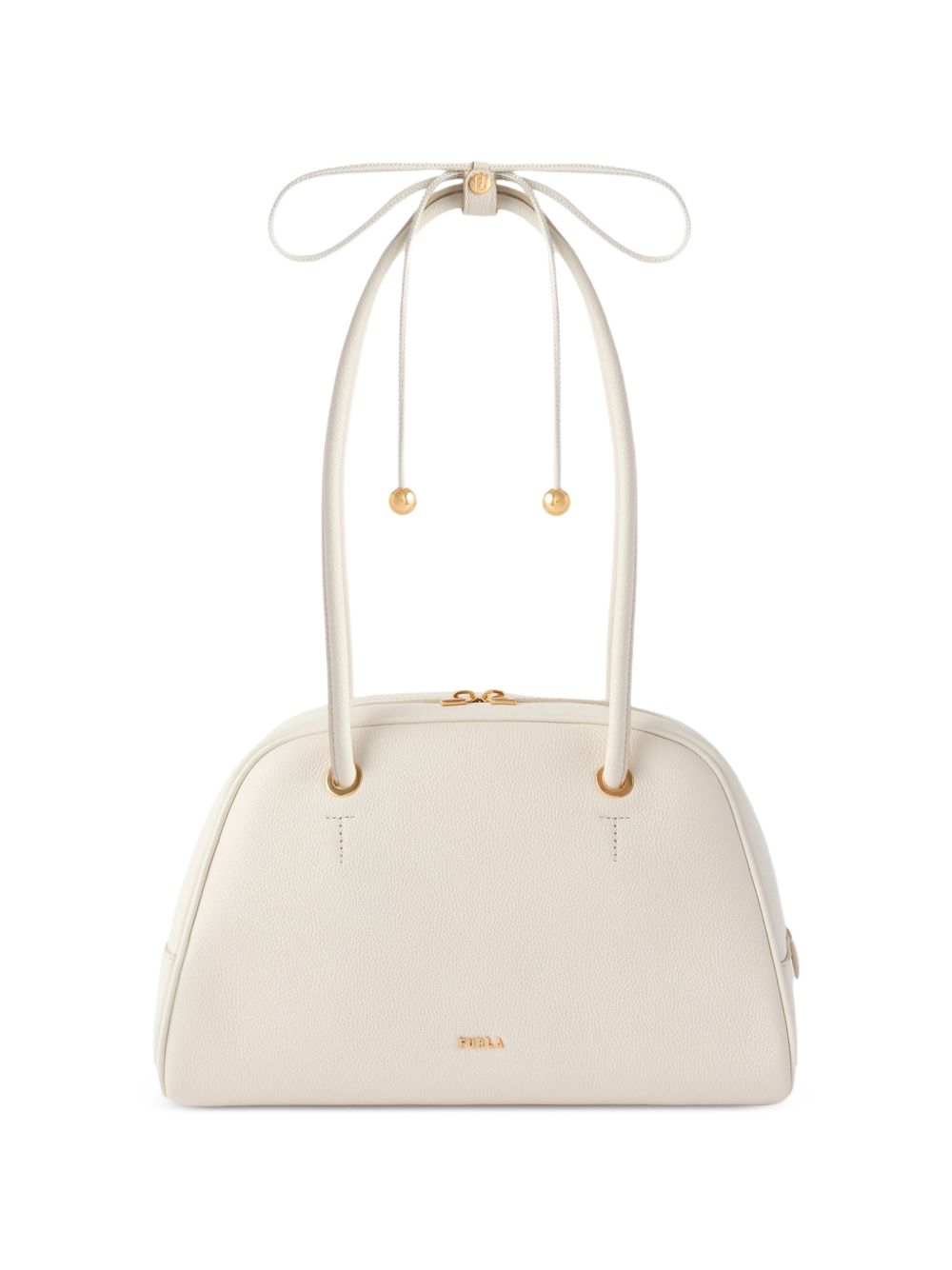 Furla WB02109 Borsa a Mano Bianca Pelle