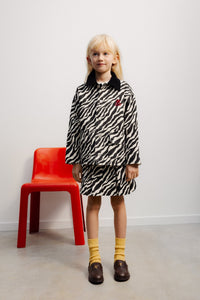THE NEW SOCIETY Dakota Jacket giacca trapuntata zebra cotone