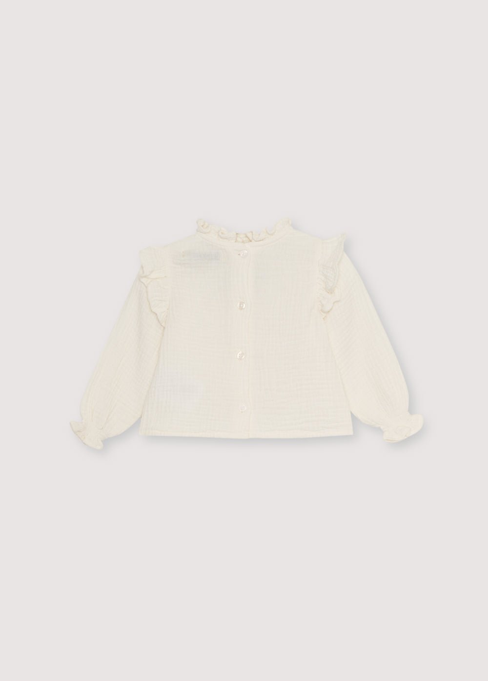 The New Society Maitea camicetta neonata bianca 6 mesi