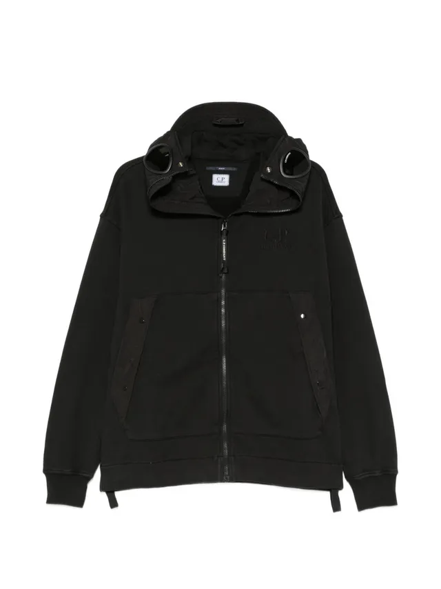 C.P. Company 21CMSS032A felpa nera uomo