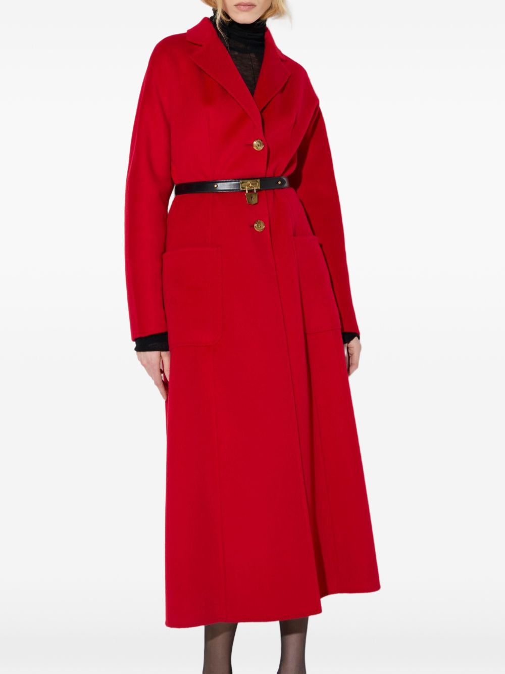 Elisabetta Franchi CP03D67E2 cappotto rosso