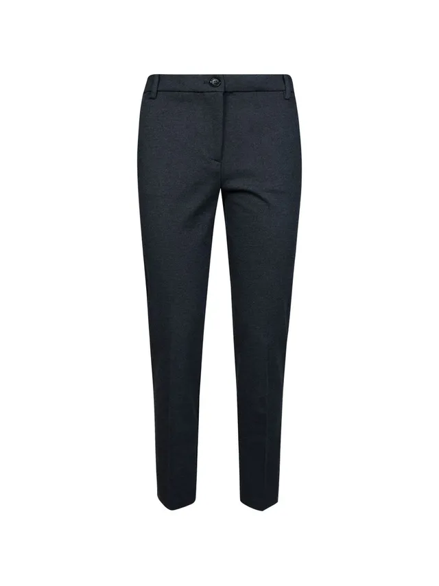 Pinko 100155 A3NVI76 pantaloni donna grigio corvo