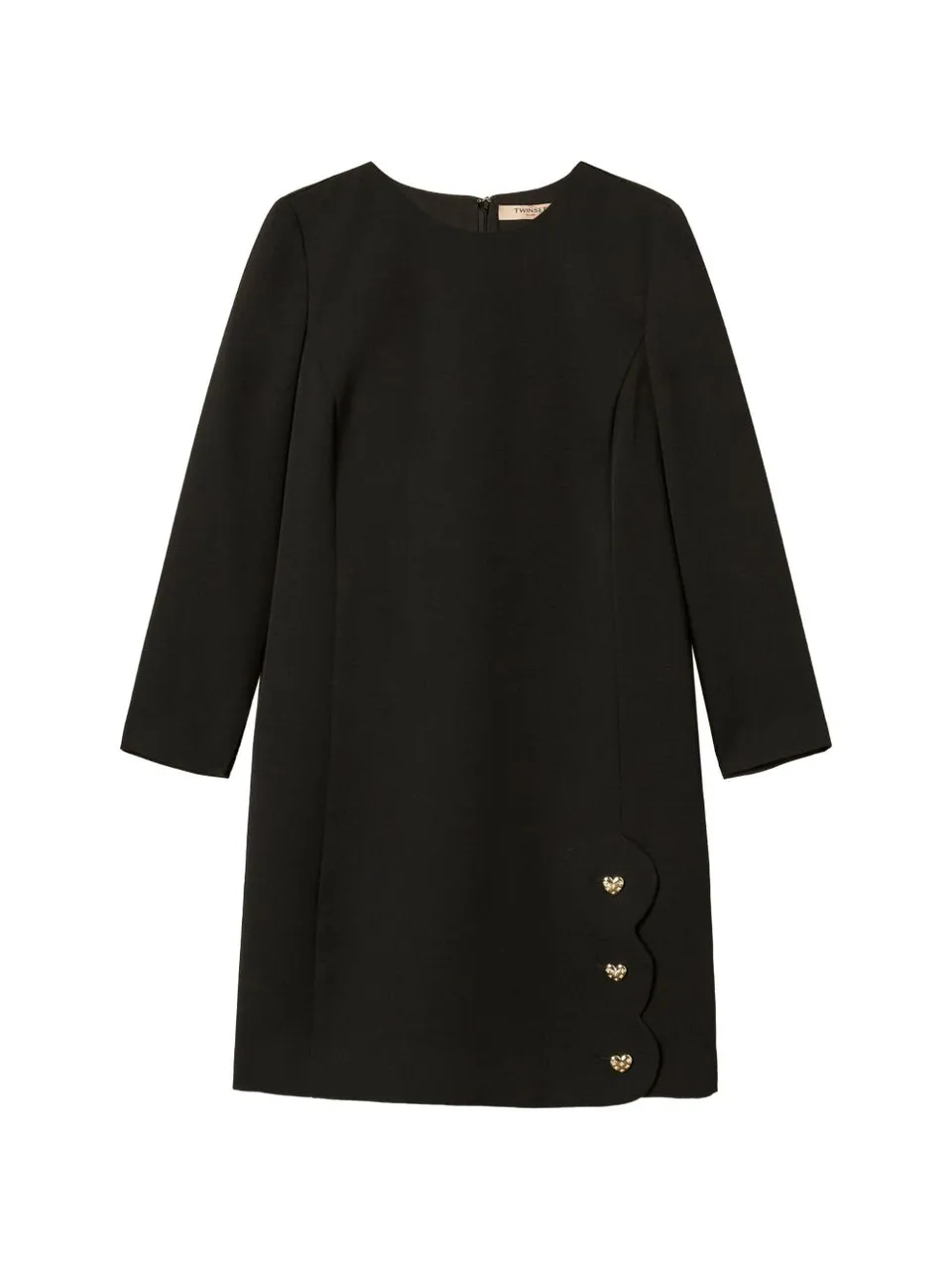 Twinset 262TP2045 abito lungo nero donna
