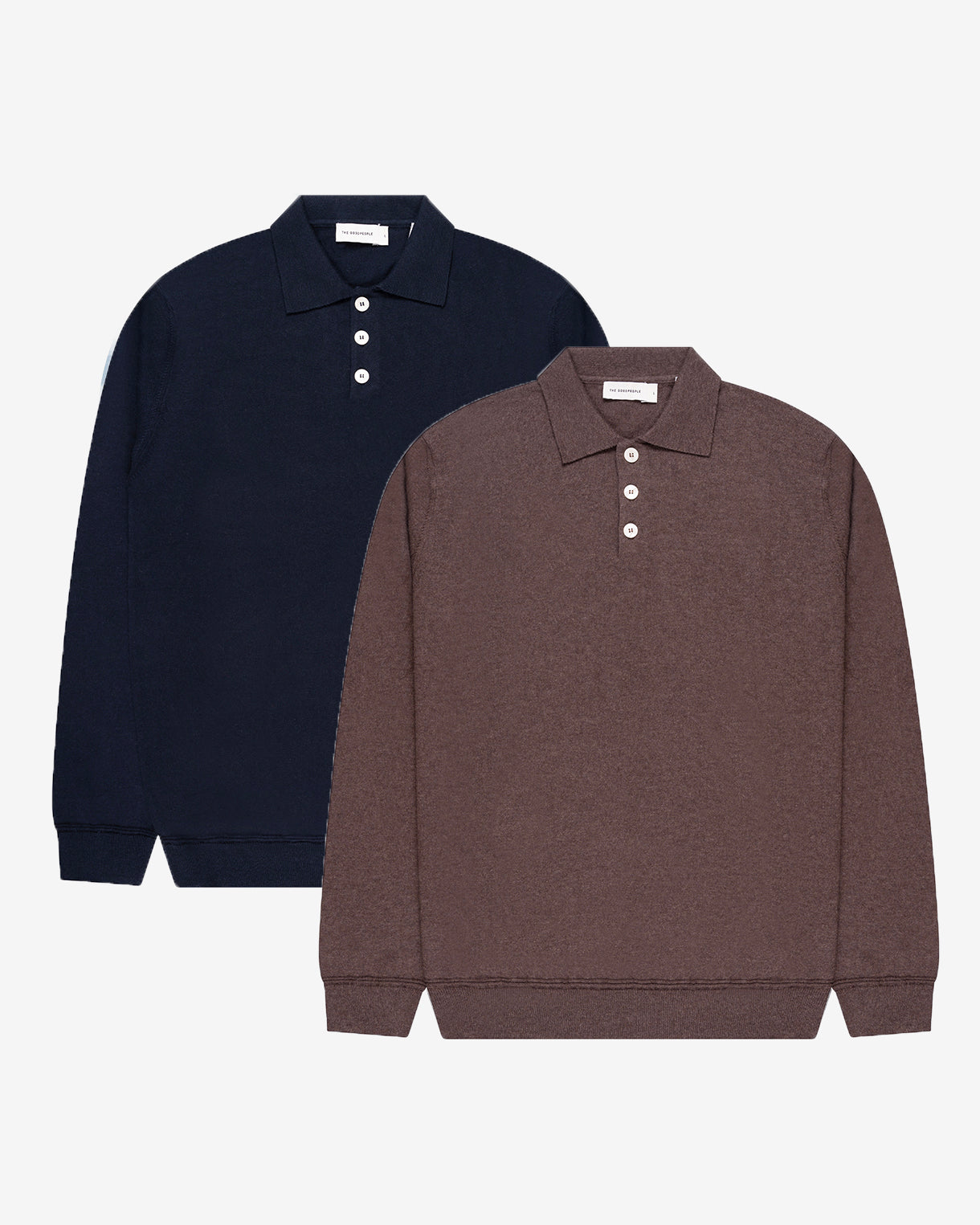 GOODPEOPLE Kario Polo Maglia Cotone 2 Pezzi Regular