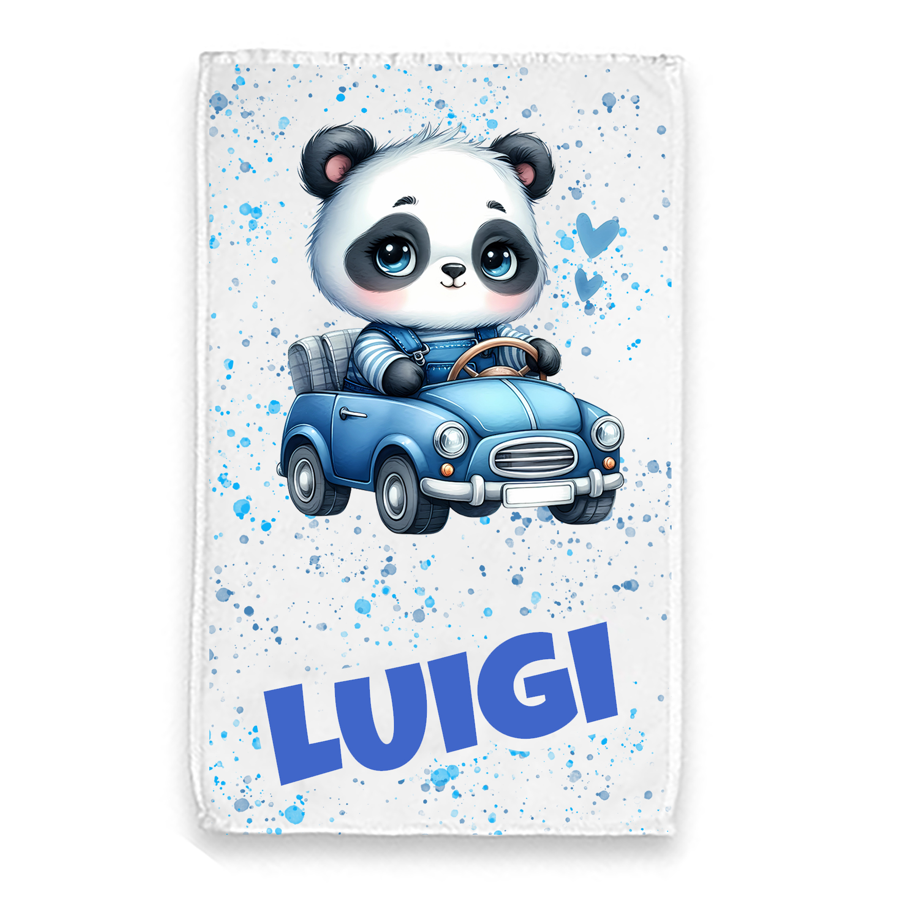 Mr. Gadgets Panda asciugamano bambini spugna personalizzato