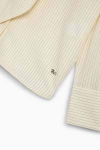 The New Society Meadow camicia donna righe in tencel