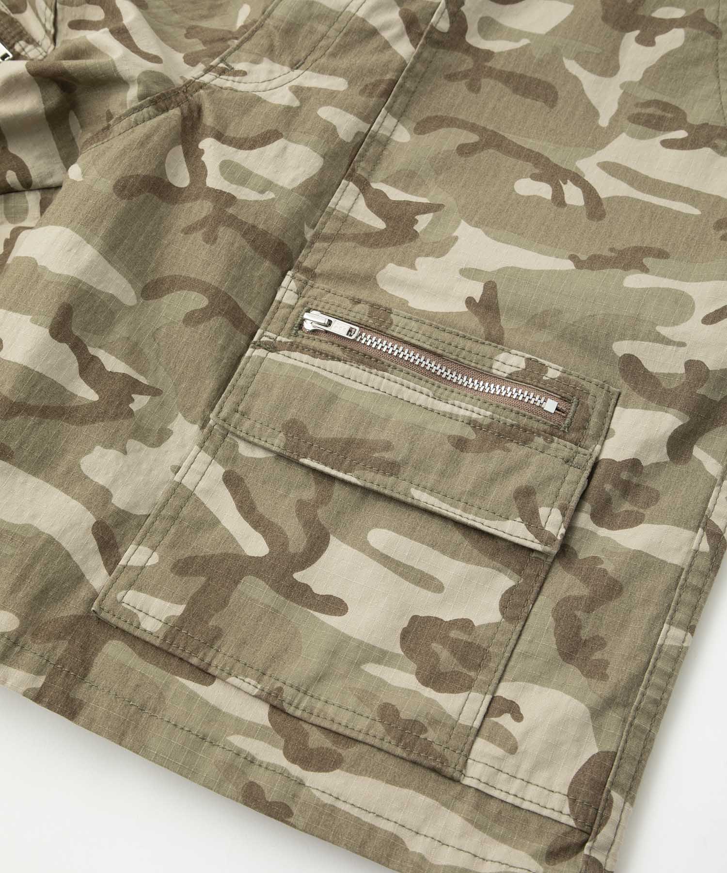 X-Large Military Bush Short shorts cotone verdi