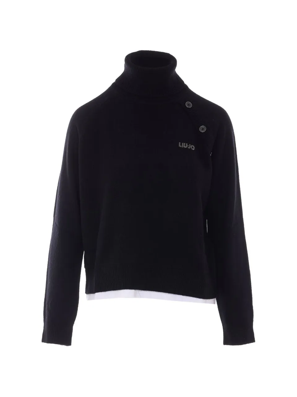 Liu Jo White WF6369MS009 maglia nera donna