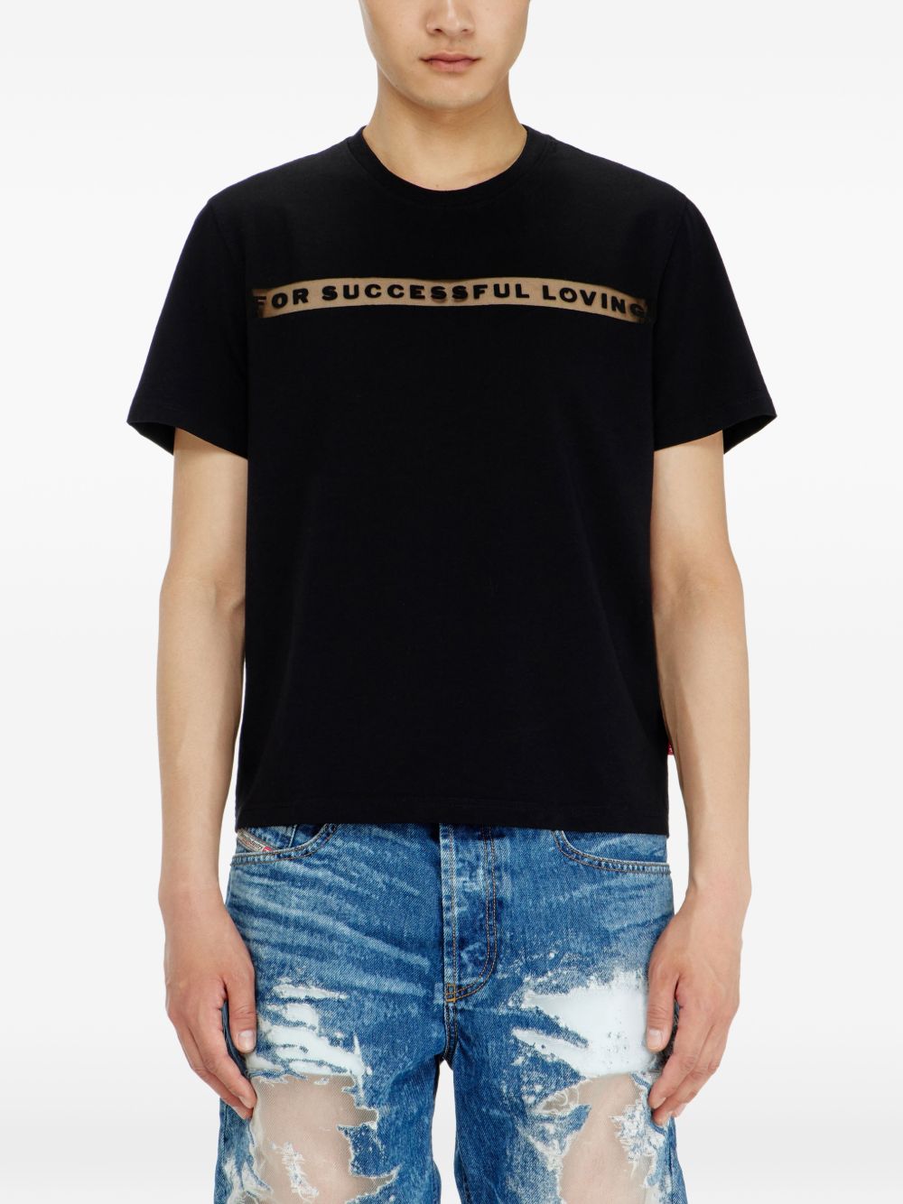 Diesel Capsule P01805 T-shirt Uomo Nero