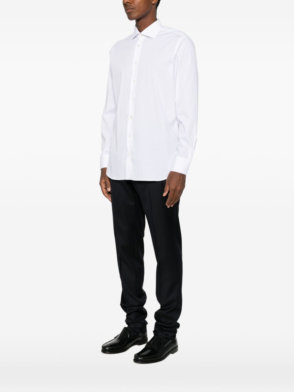 Lardini CNALVARO camicia bianca uomo taglia vera