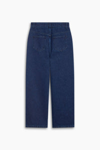 The New Society TNS Denim pantaloni teen borchie larghi