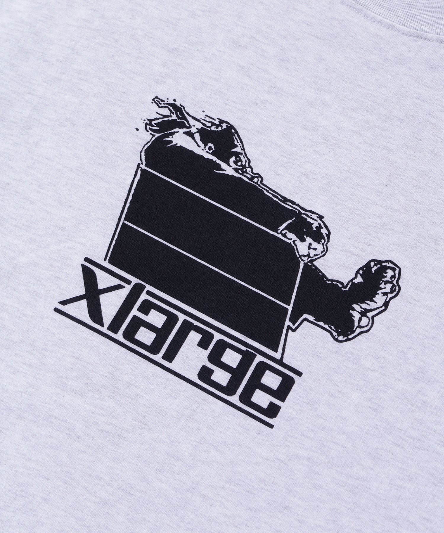 X-Large Wind Pressure T-shirt manica corta bianca cotone