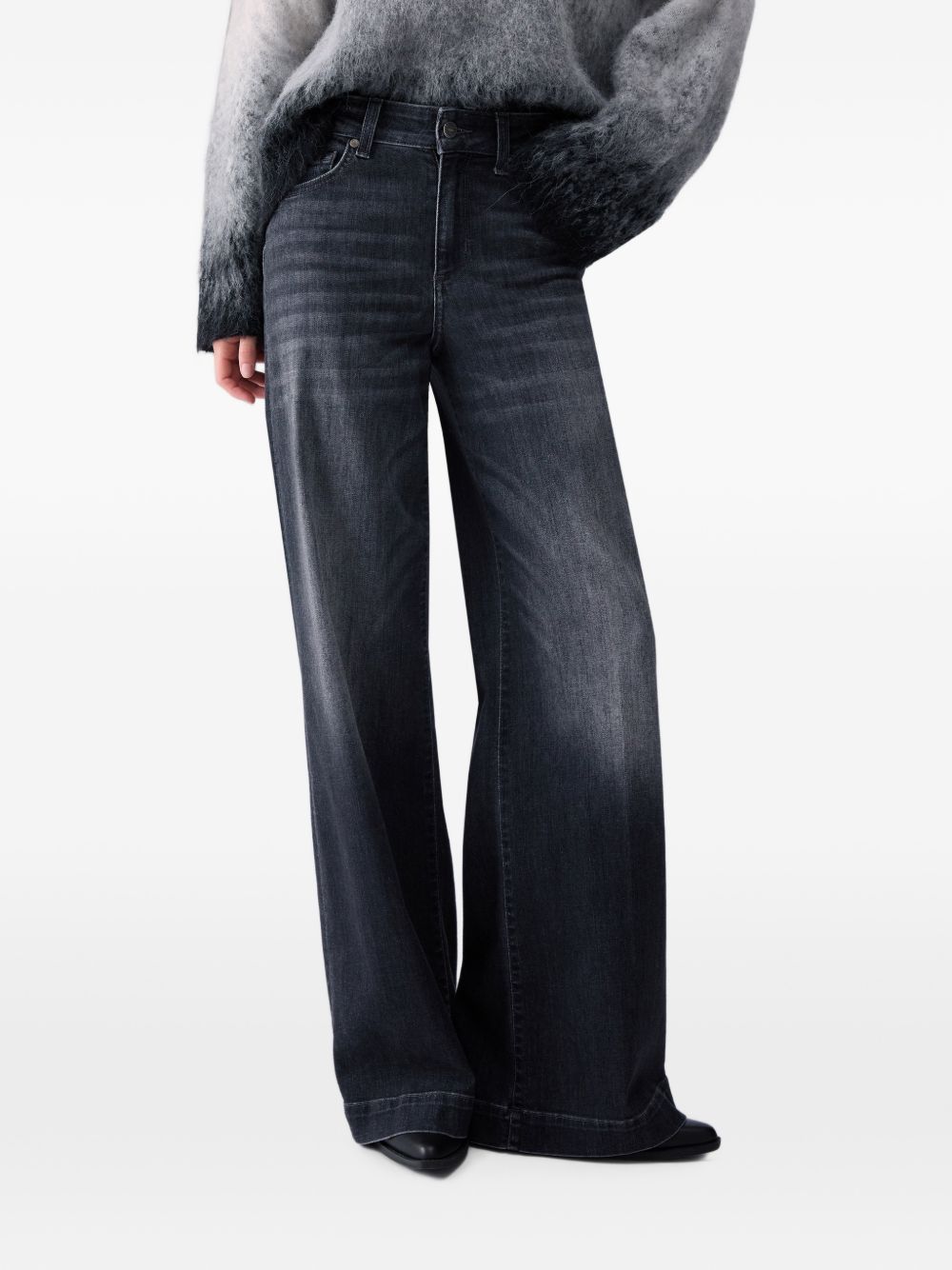 Liu Jo Blue Denim UF6068DS081 jeans donna nero