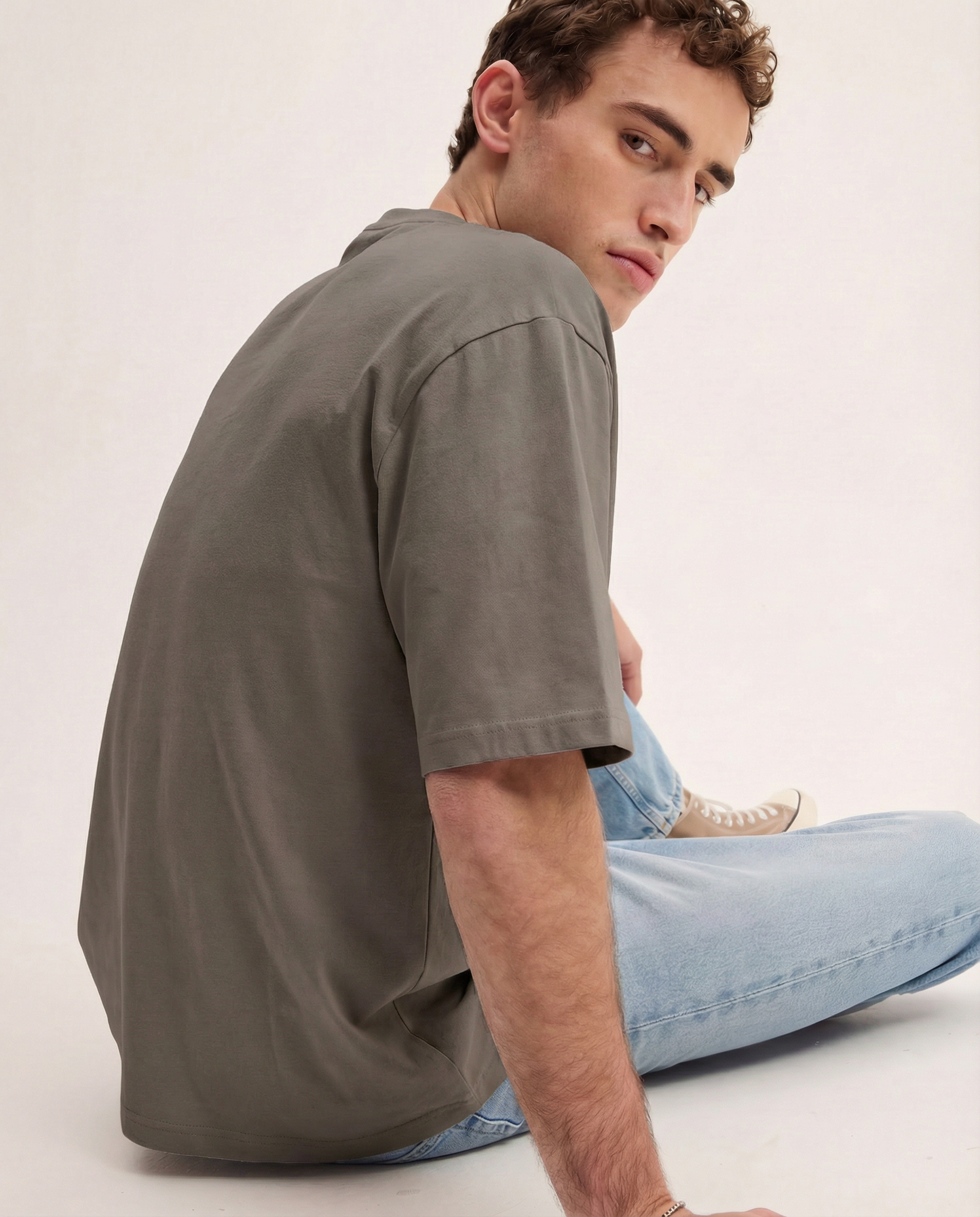 GOODPEOPLE Ted t-shirt relaxed terra cotone