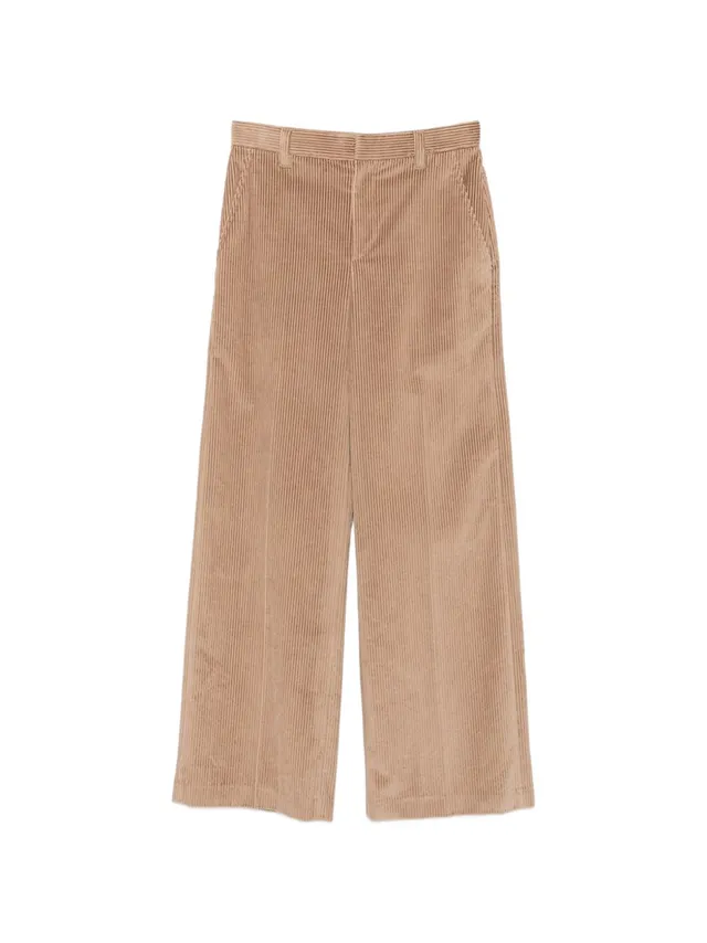 Brunello Cucinelli MA180P8724 pantaloni cappuccino donna