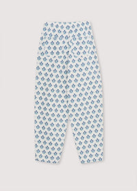 The New Society Leros pantaloni donna cotone fantasia