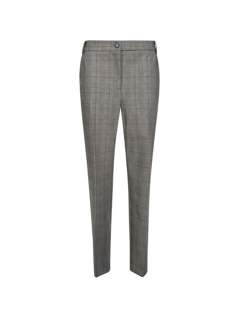 Pinko 107264 pantaloni donna beige bordeaux nero
