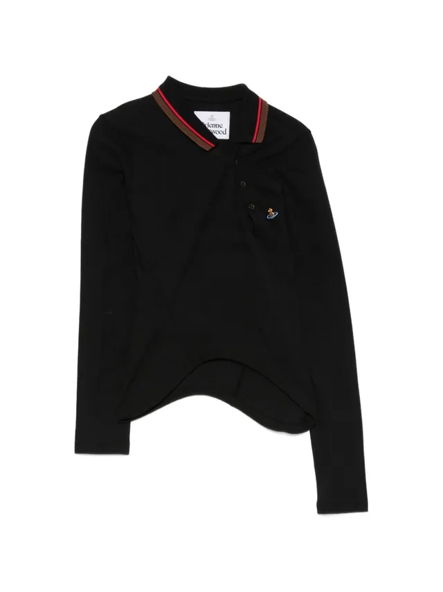 Vivienne Westwood 1H010007 polo nera donna