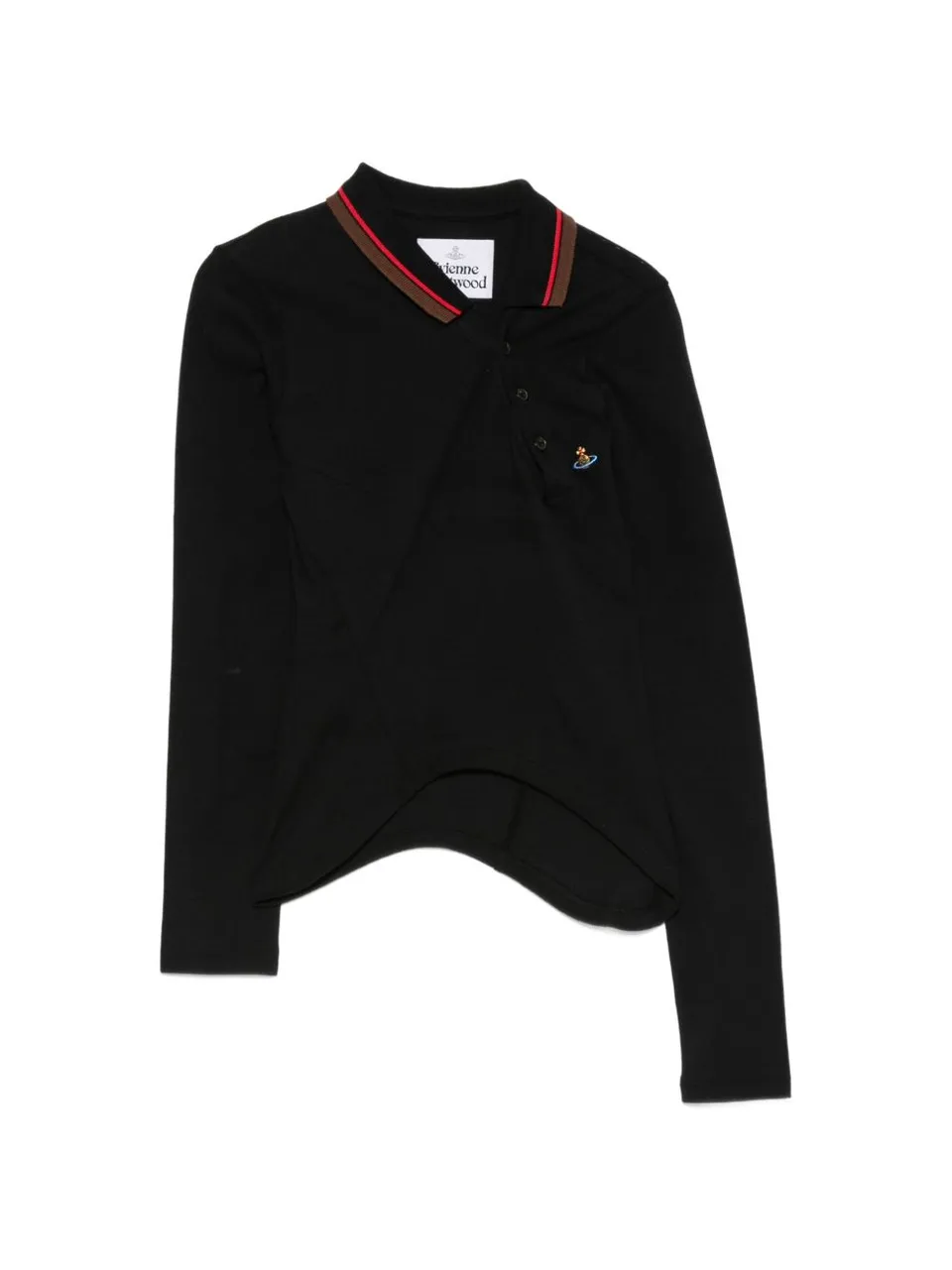 Vivienne Westwood 1H010007 polo nera donna
