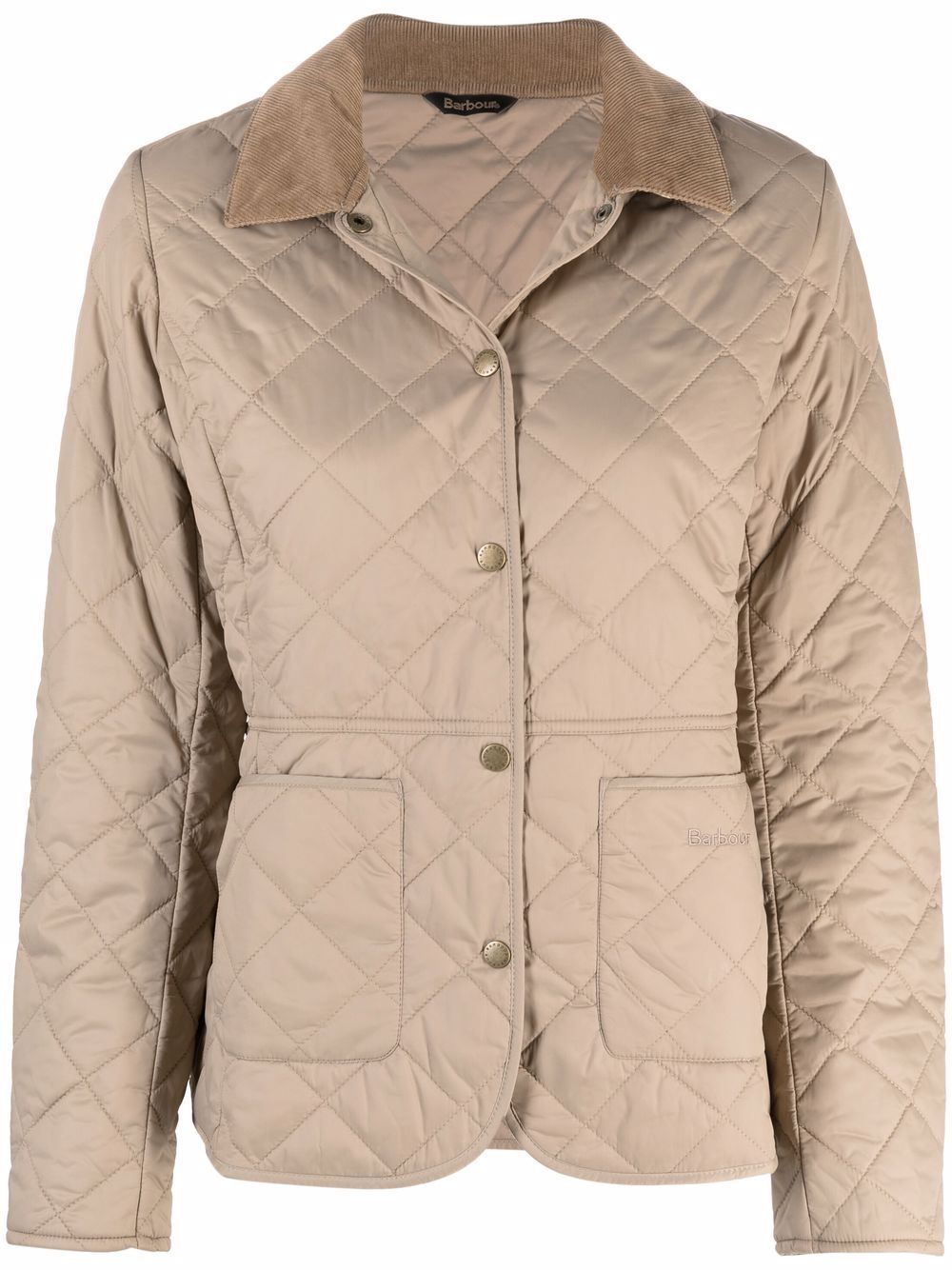 Barbour LQU1012 giubbotto beige light trench donna