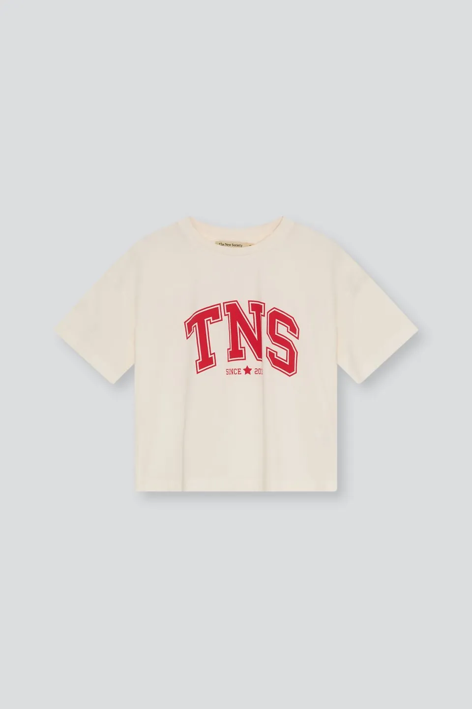 The New Society Tansy T-Shirt Ecru cotone