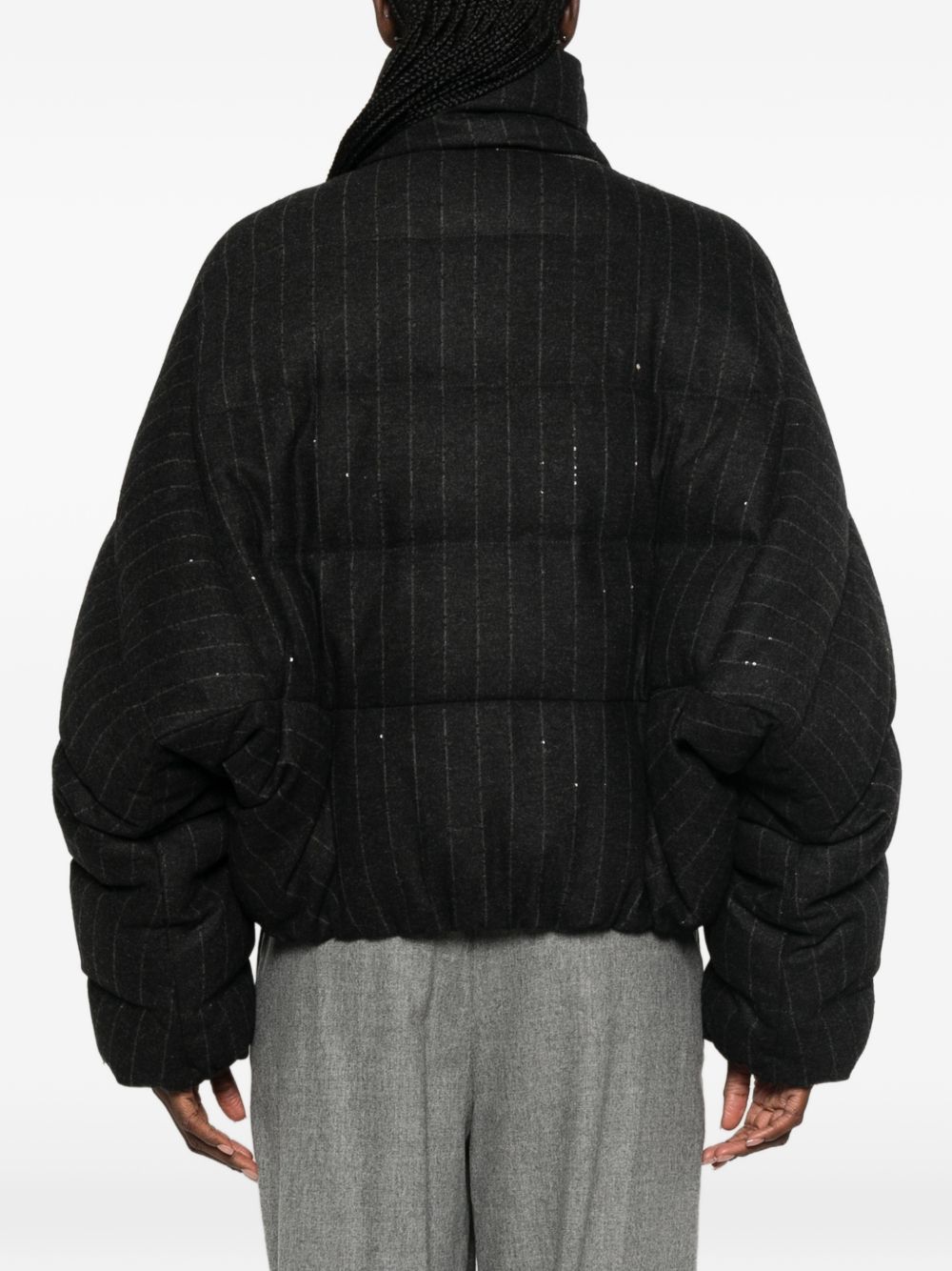 Brunello Cucinelli MG5767484 piumino donna antracite