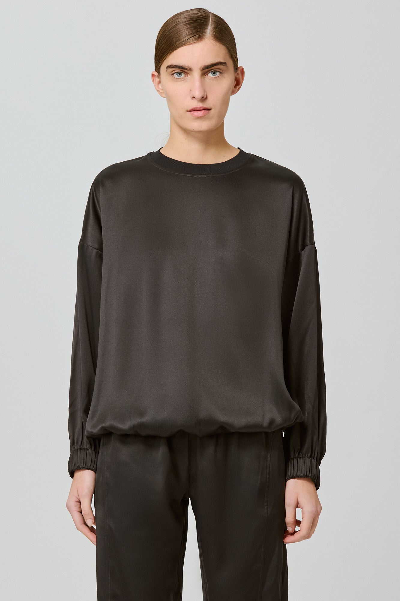 Sa Su Phi Valentina felpa girocollo raso nero