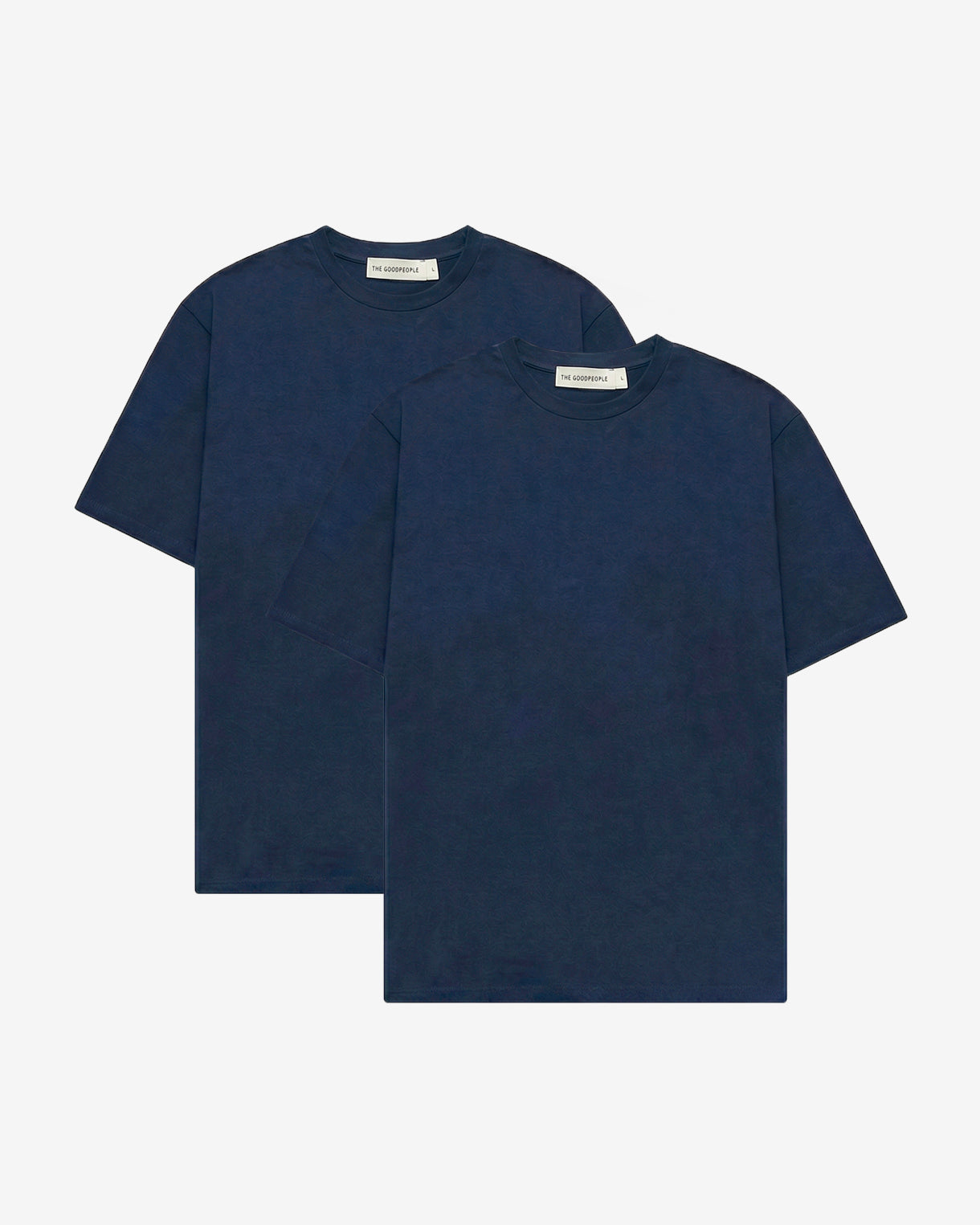 Goodpeople Ted Duo maglietta navy 2 pezzi elasticizzata