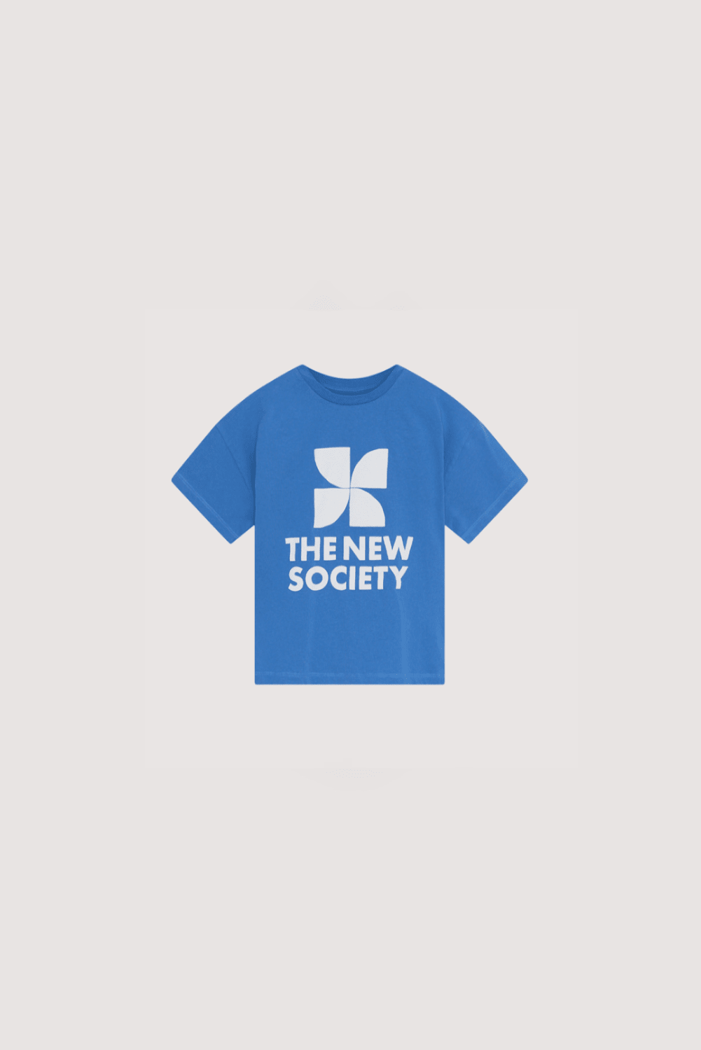 The New Society TNS Logo Tee Maglietta 6 Anni Iris Whisper
