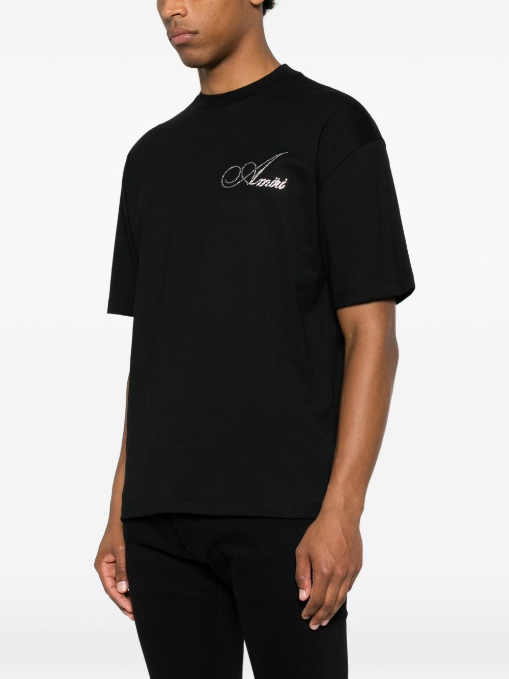 AMIRI AMTOJR1201 t-shirt nero cotone
