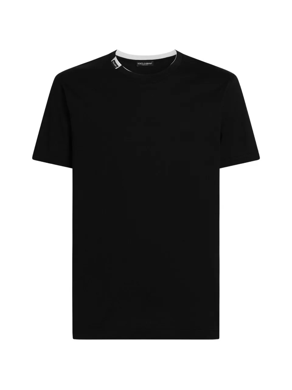 Dolce & Gabbana G8TW5T t-shirt uomo nera cotone